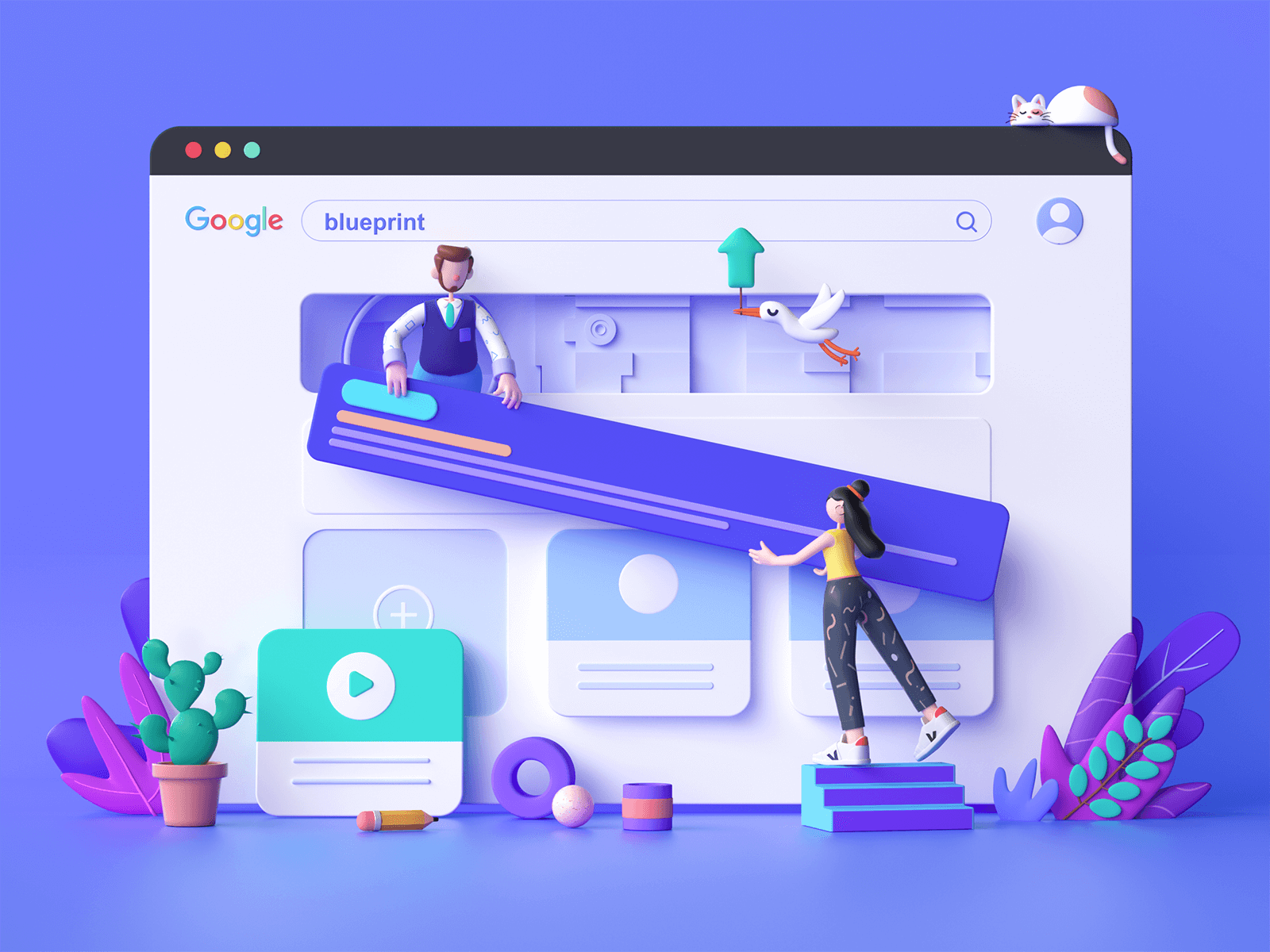 18 Awesome 3D UI Design Examples EASEOUT