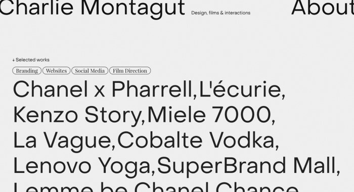 Charlie Montagut Landing Page