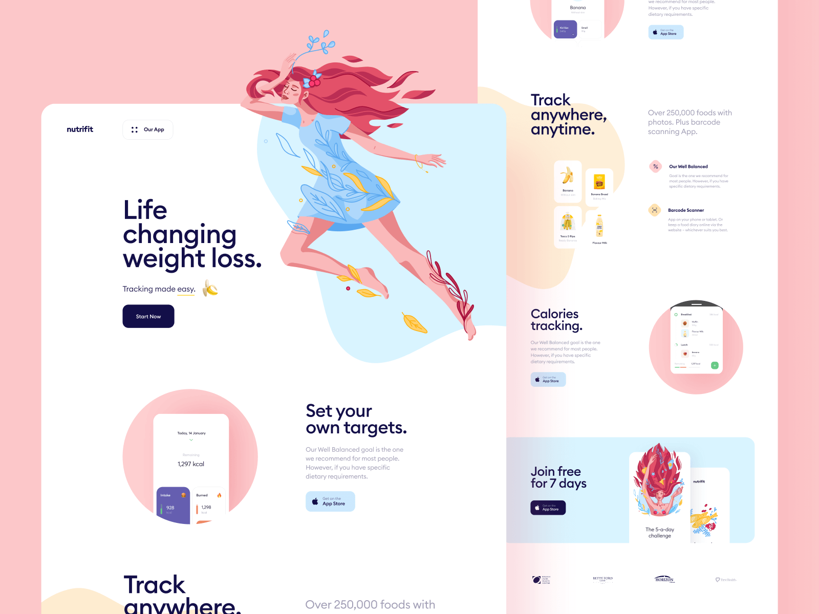 Nutracheck UI Design