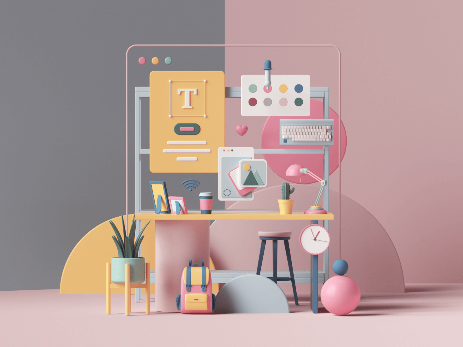 18 Awesome 3D UI Design Examples EASEOUT